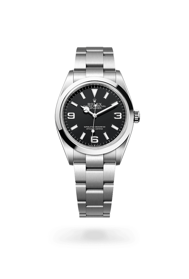 rolex Explorer in Oystersteel,  - Blakeman's Fine Jewelry