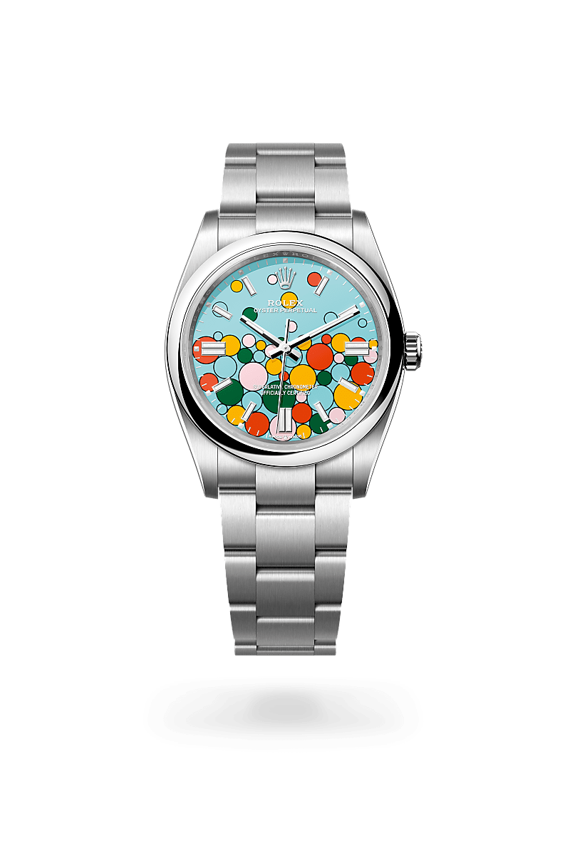 rolex Oyster Perpetual in Oystersteel,  - Blakeman's Fine Jewelry