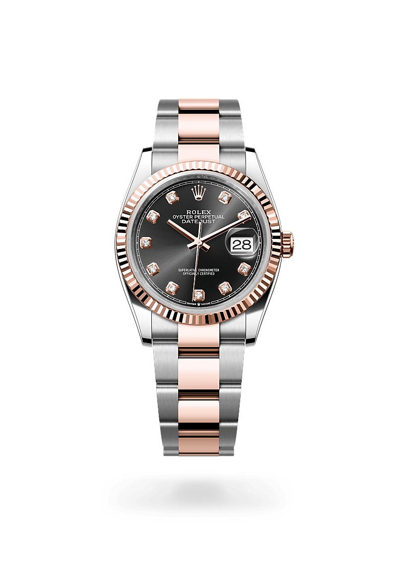 rolex Datejust in Everose Rolesor - combination of Oystersteel and Everose gold,  - Blakeman's Fine Jewelry