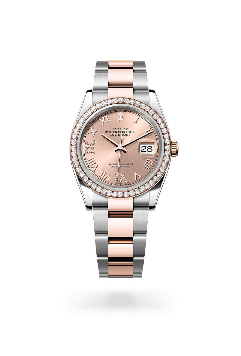 rolex Datejust in Everose Rolesor - combination of Oystersteel and Everose gold,  - Blakeman's Fine Jewelry