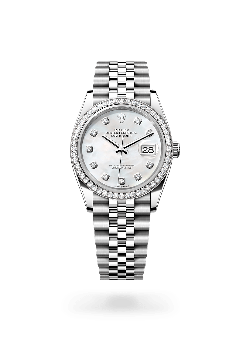 rolex Datejust in White Rolesor - combination of Oystersteel and white gold,  - Blakeman's Fine Jewelry