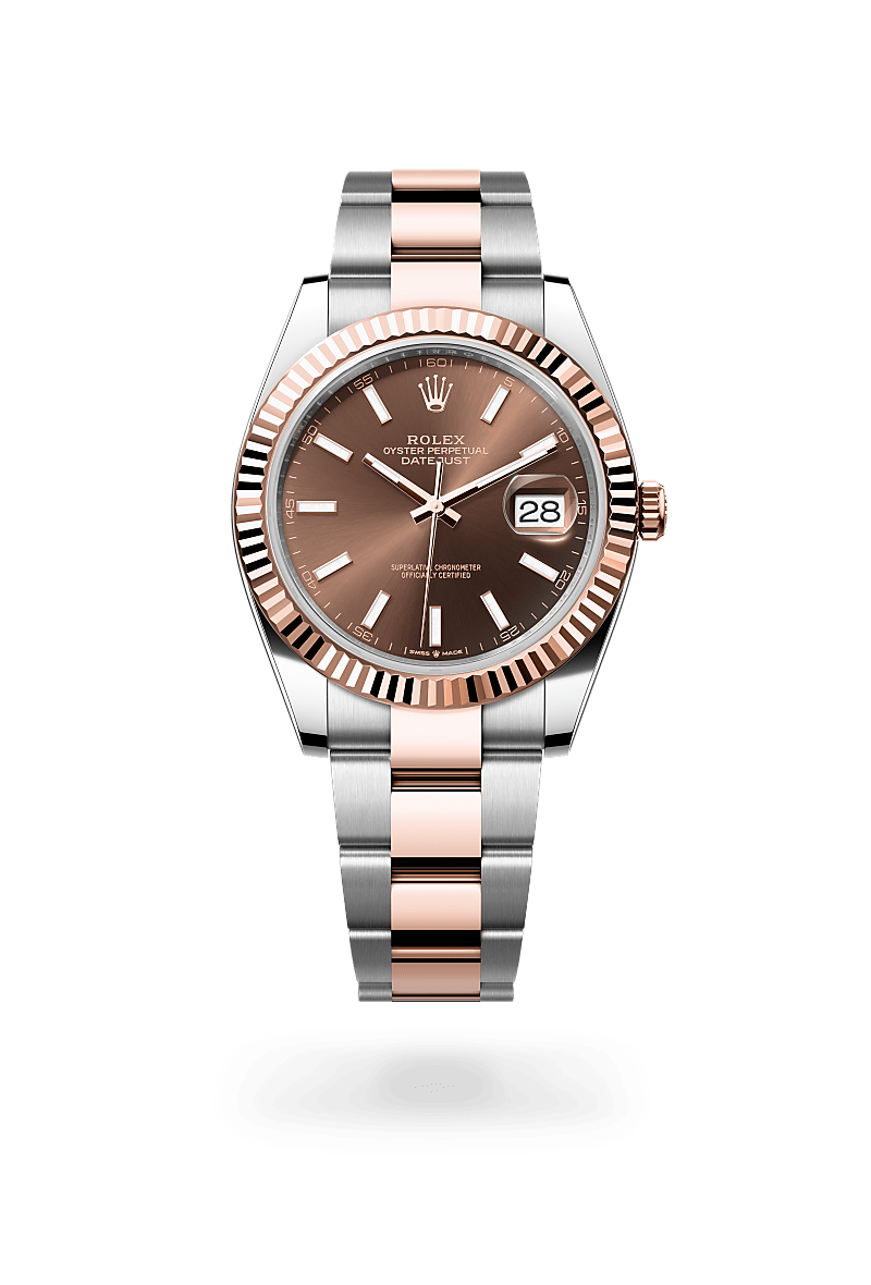 rolex Datejust in Everose Rolesor - combination of Oystersteel and Everose gold,  - Blakeman's Fine Jewelry