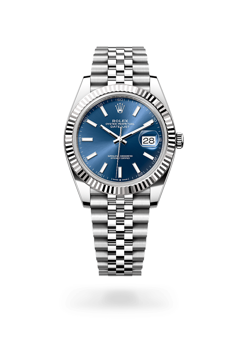 rolex Datejust in White Rolesor - combination of Oystersteel and white gold,  - Blakeman's Fine Jewelry