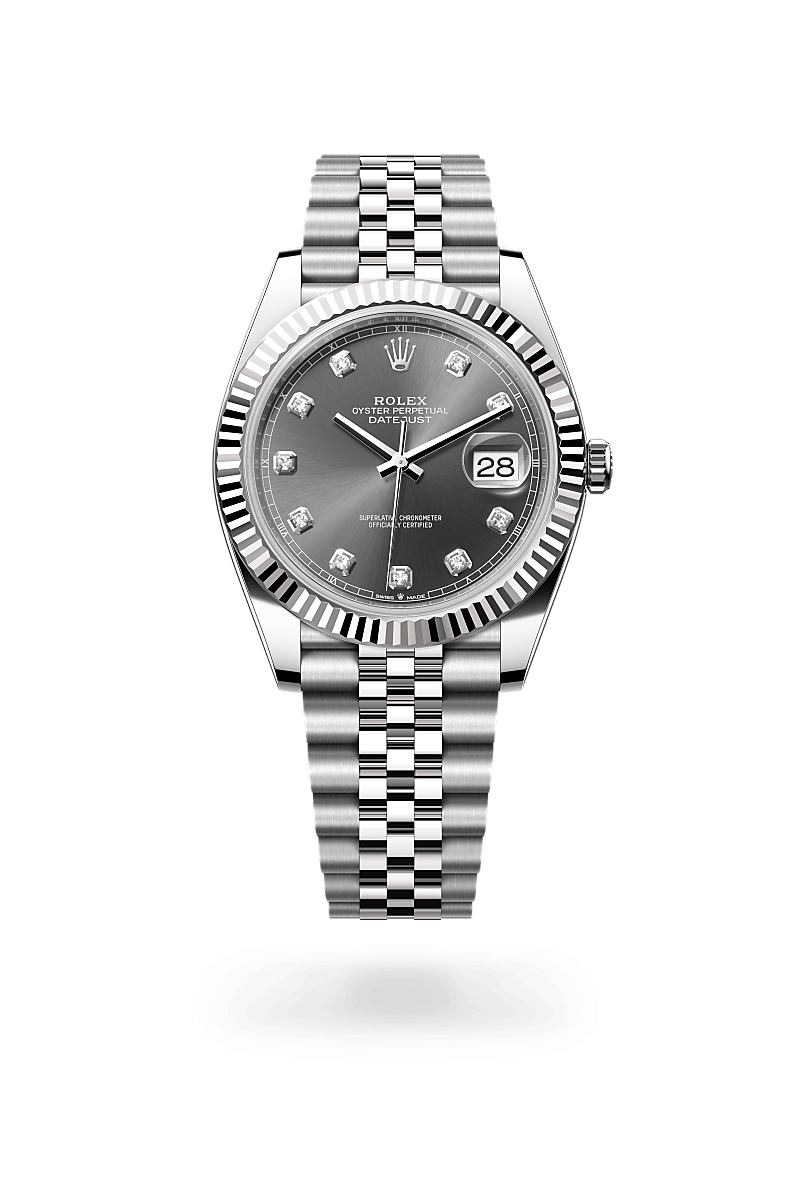 rolex Datejust in White Rolesor - combination of Oystersteel and white gold,  - Blakeman's Fine Jewelry