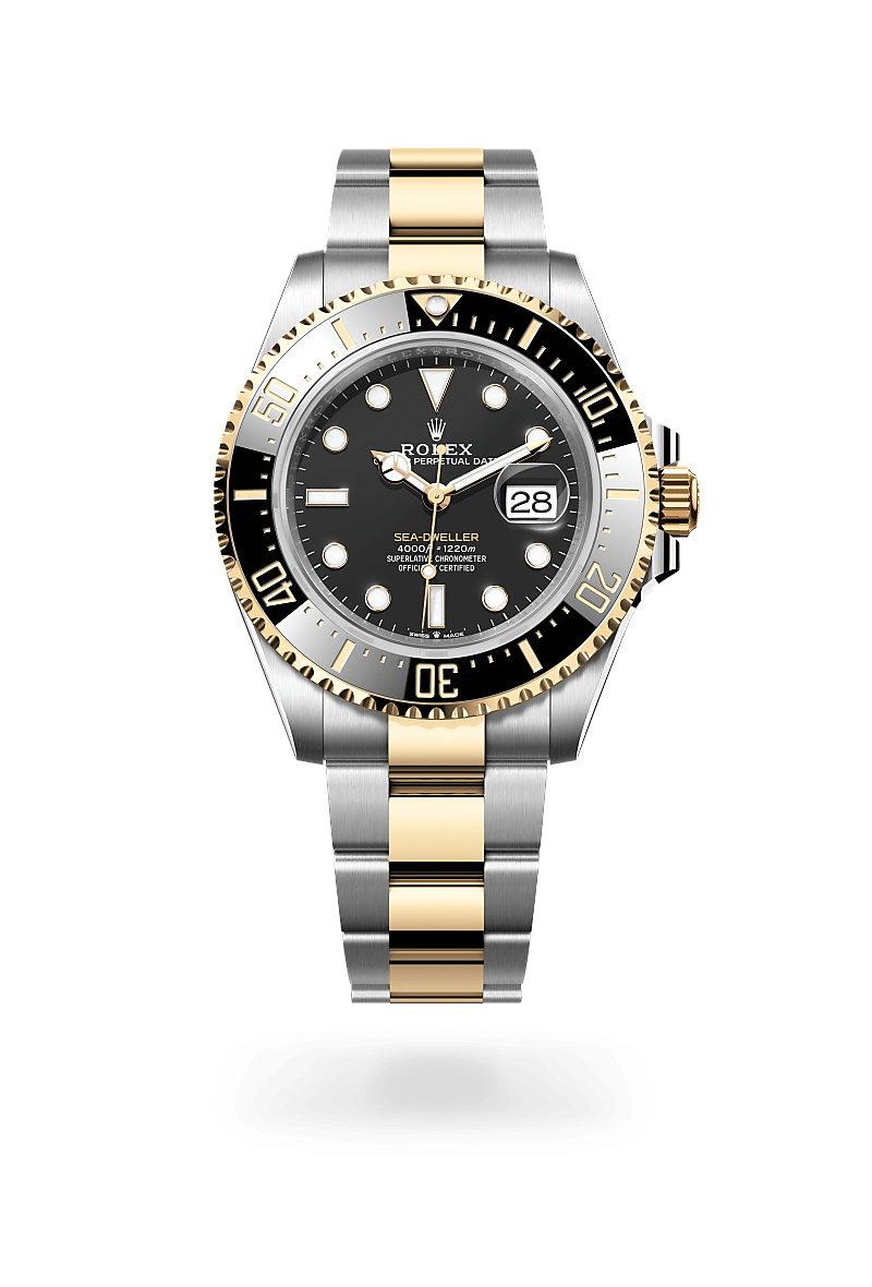 rolex Sea-Dweller in Yellow Rolesor - combination of Oystersteel and yellow gold,  - Blakeman's Fine Jewelry