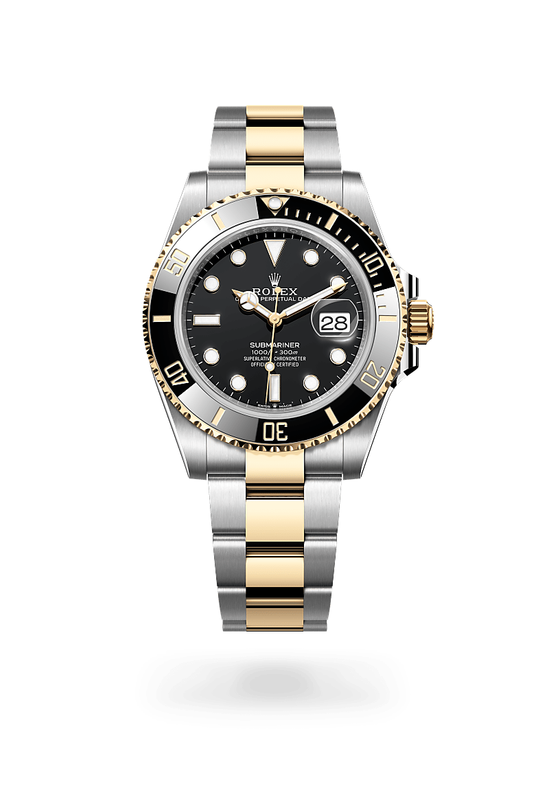 rolex Submariner in Yellow Rolesor - combination of Oystersteel and yellow gold,  - Blakeman's Fine Jewelry