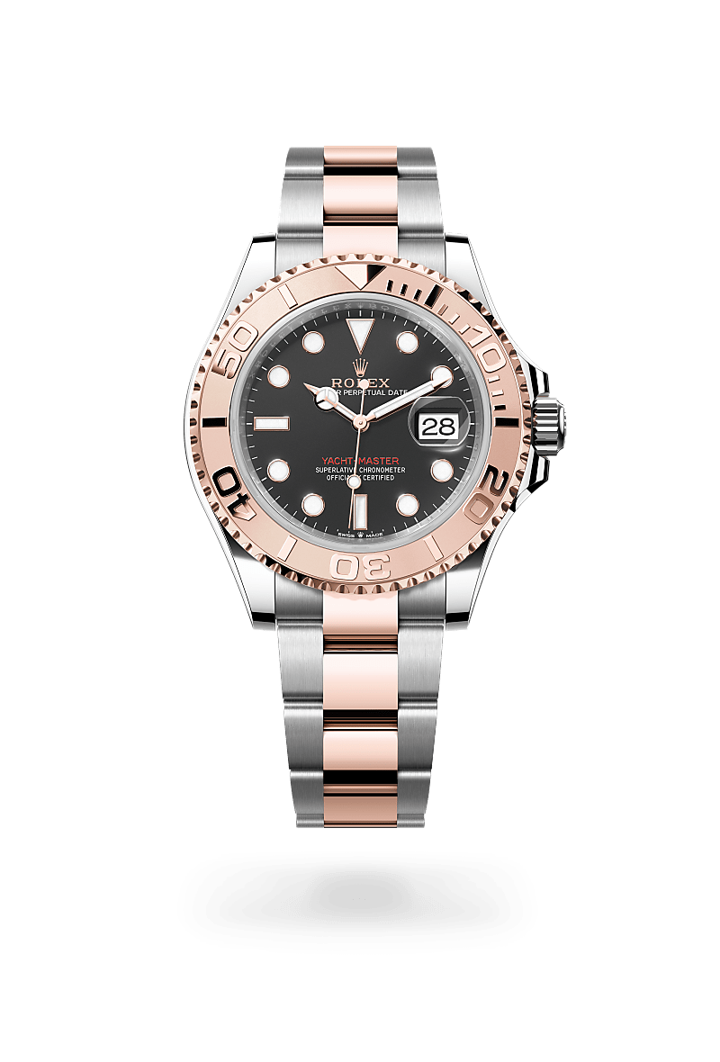 rolex Yacht-Master in Everose Rolesor - combination of Oystersteel and Everose gold,  - Blakeman's Fine Jewelry