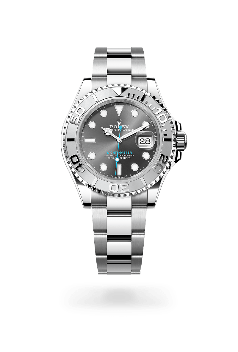 rolex Yacht-Master in Rolesium - combination of Oystersteel and platinum,  - Blakeman's Fine Jewelry