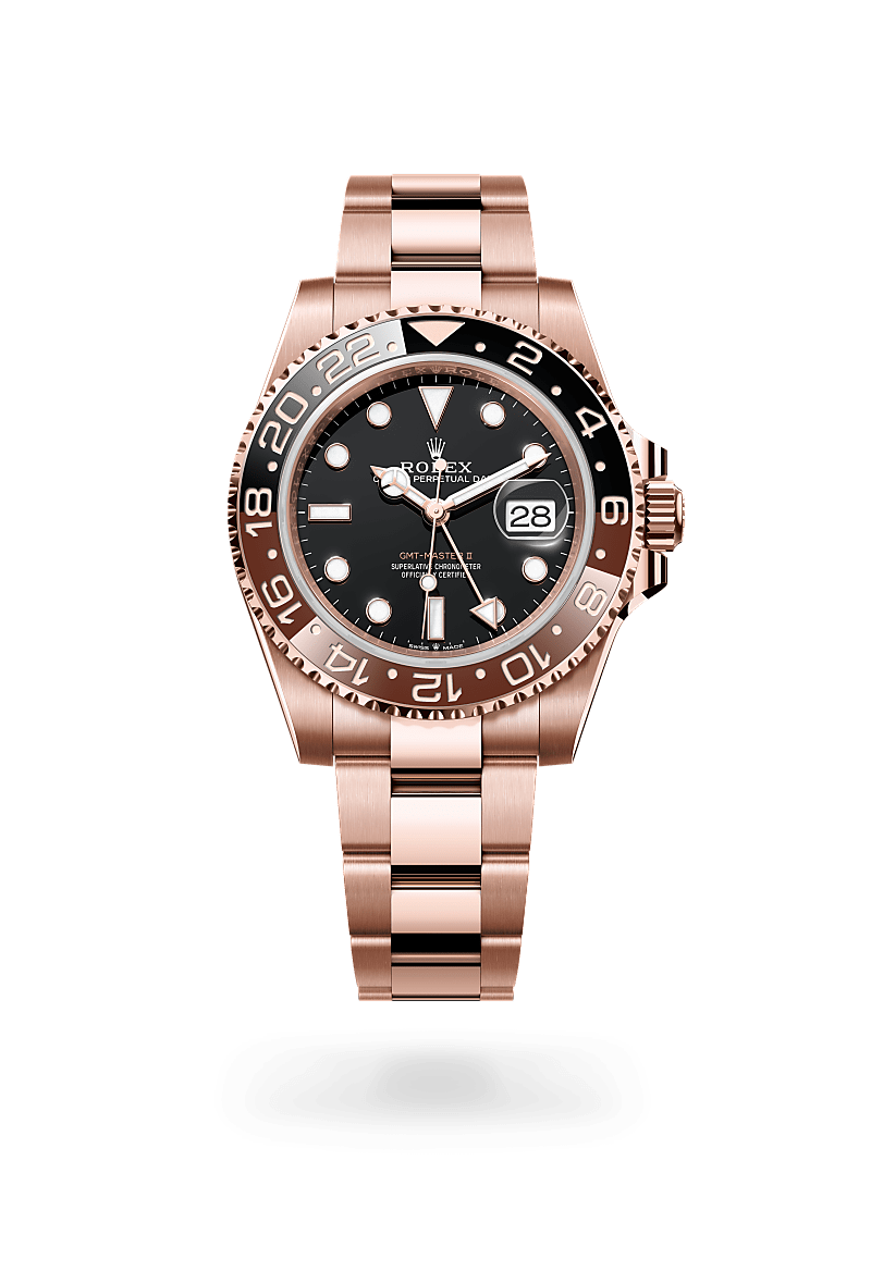 rolex GMT-Master II in 18 kt Everose gold,  - Blakeman's Fine Jewelry