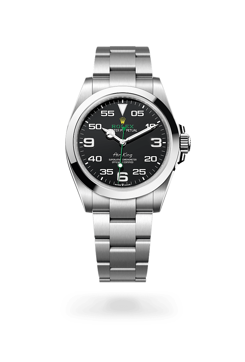 rolex Air-King in Oystersteel,  - Blakeman's Fine Jewelry