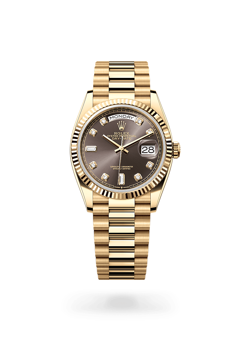 rolex Day-Date in 18 kt yellow gold,  - Blakeman's Fine Jewelry