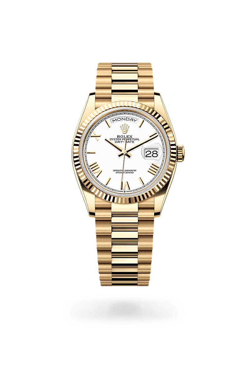 rolex Day-Date in 18 kt yellow gold,  - Blakeman's Fine Jewelry