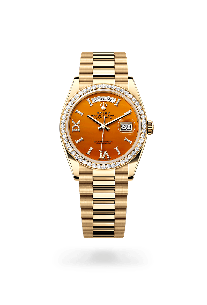 rolex Day-Date in 18 kt yellow gold,  - Blakeman's Fine Jewelry