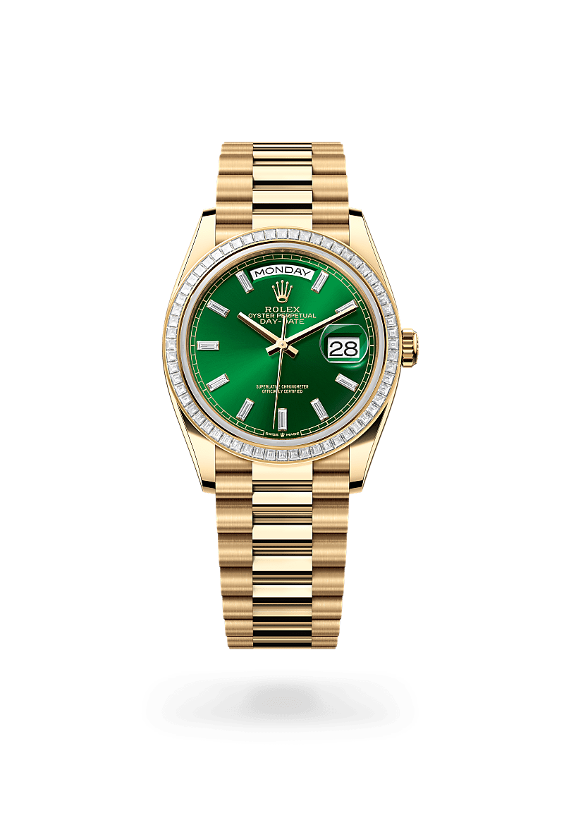 rolex Day-Date in 18 kt yellow gold,  - Blakeman's Fine Jewelry