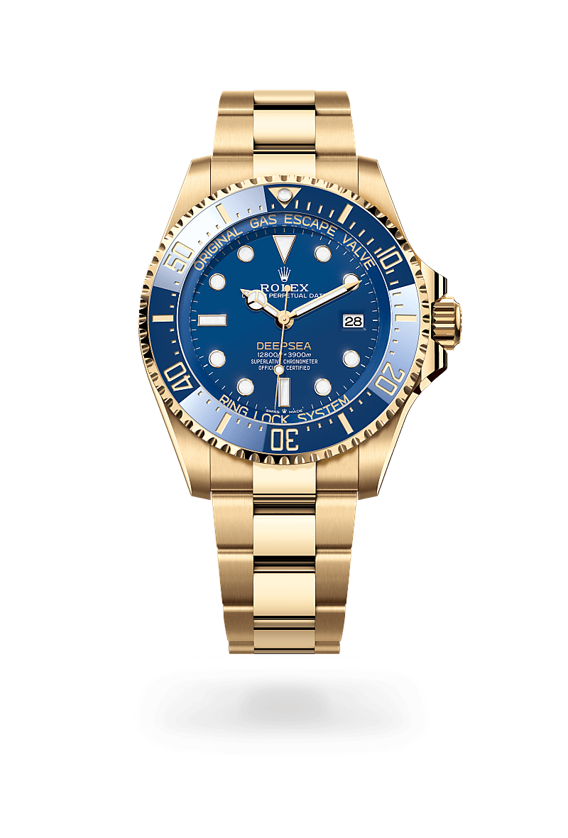 rolex Deepsea in 18 kt yellow gold,  - Blakeman's Fine Jewelry