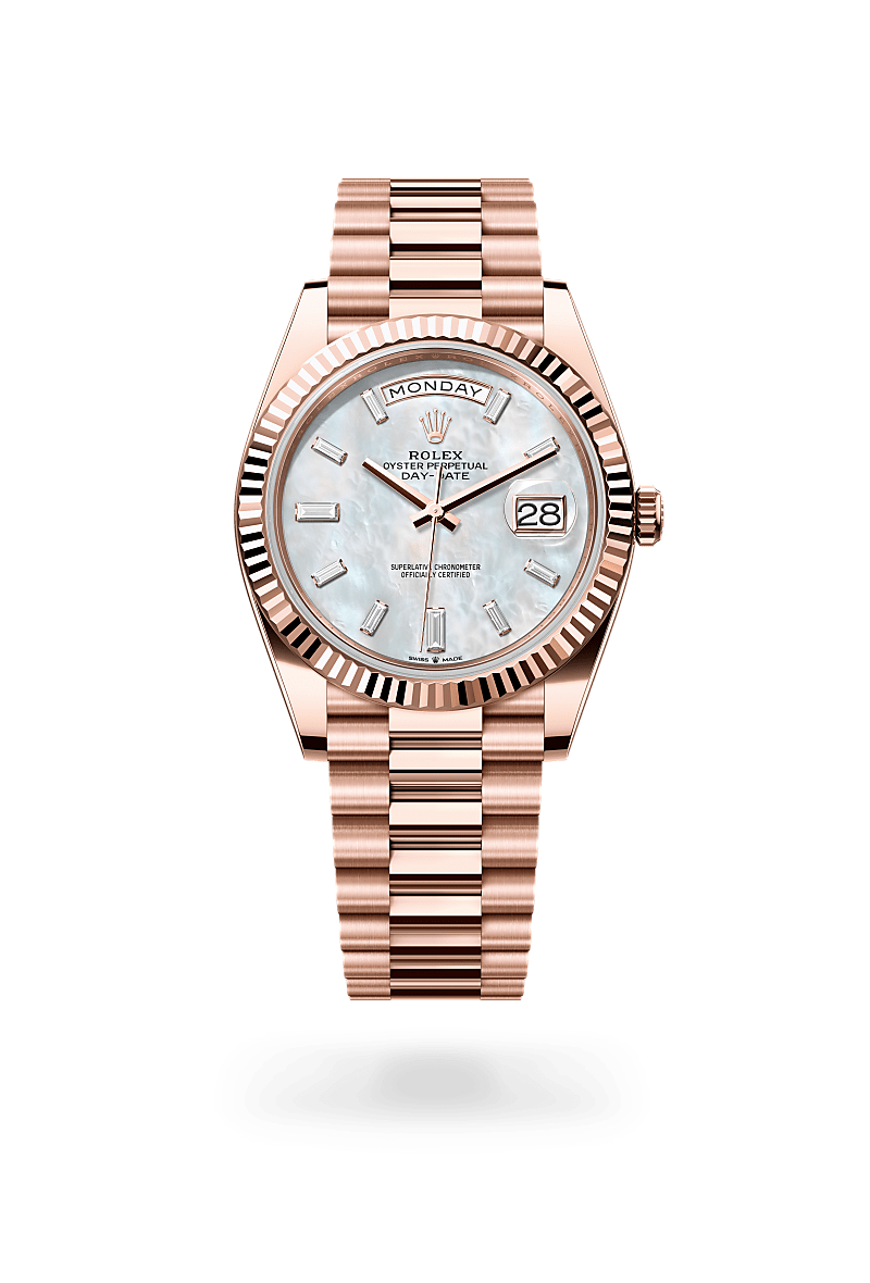 rolex Day-Date in 18 kt Everose gold,  - Blakeman's Fine Jewelry