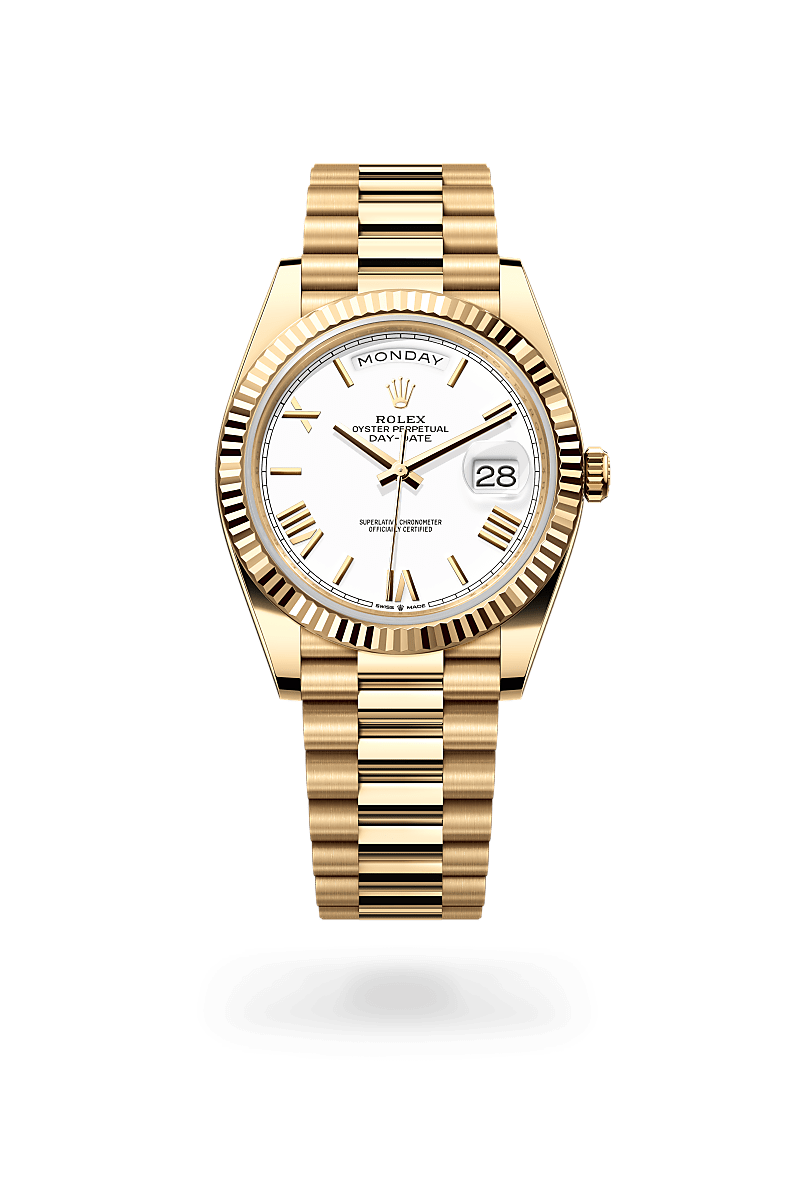 rolex Day-Date in 18 kt yellow gold,  - Blakeman's Fine Jewelry