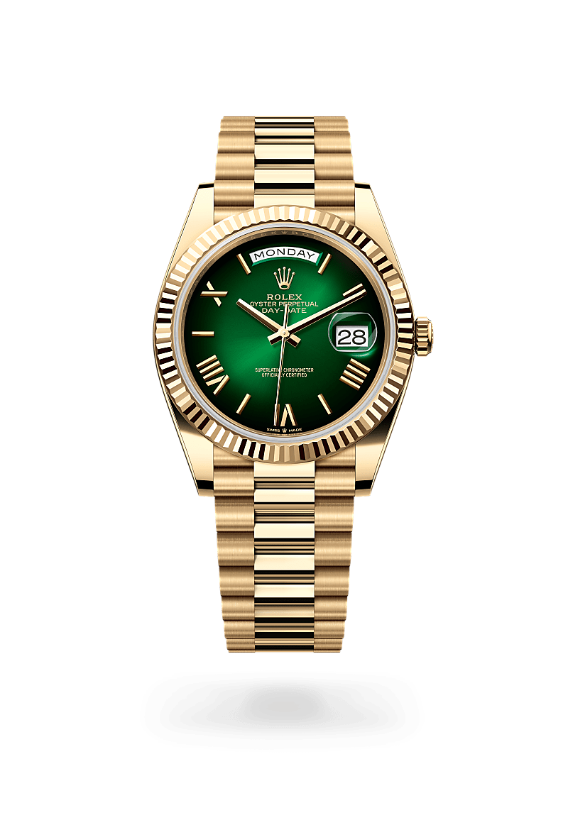 rolex Day-Date in 18 kt yellow gold,  - Blakeman's Fine Jewelry