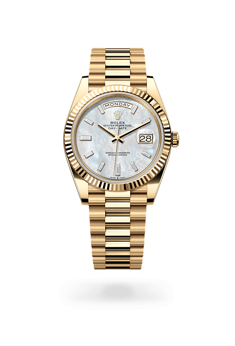 rolex Day-Date in 18 kt yellow gold,  - Blakeman's Fine Jewelry