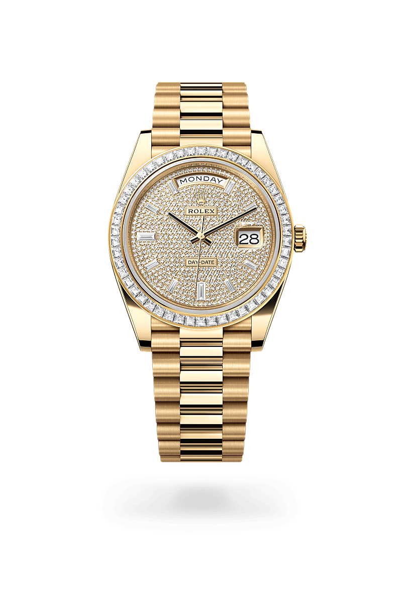 rolex Day-Date in 18 kt yellow gold,  - Blakeman's Fine Jewelry