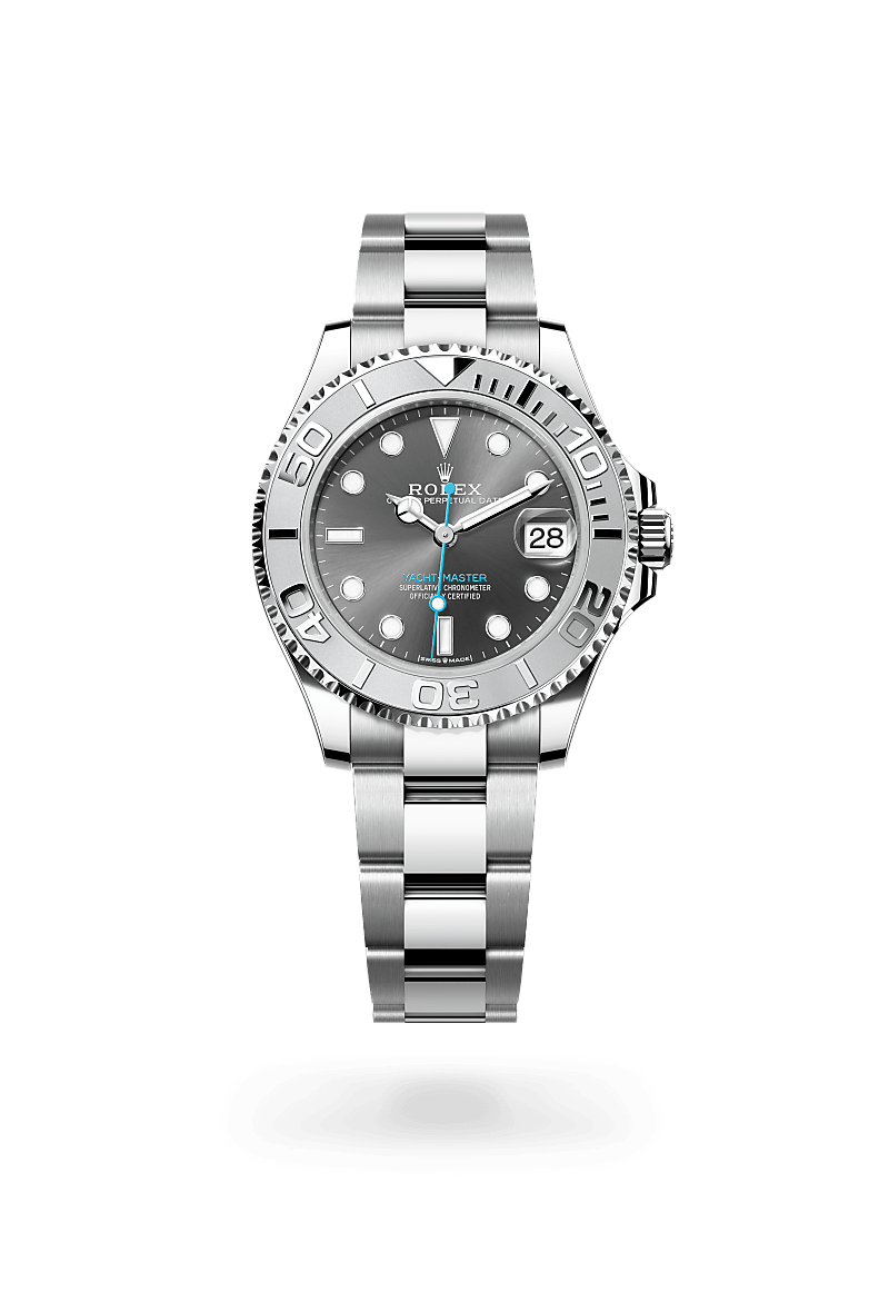 rolex Yacht-Master in Rolesium - combination of Oystersteel and platinum,  - Blakeman's Fine Jewelry