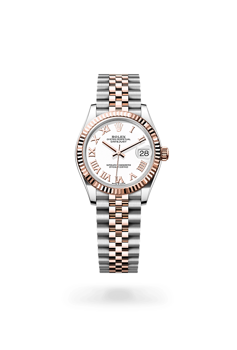 rolex Datejust in Everose Rolesor - combination of Oystersteel and Everose gold,  - Blakeman's Fine Jewelry