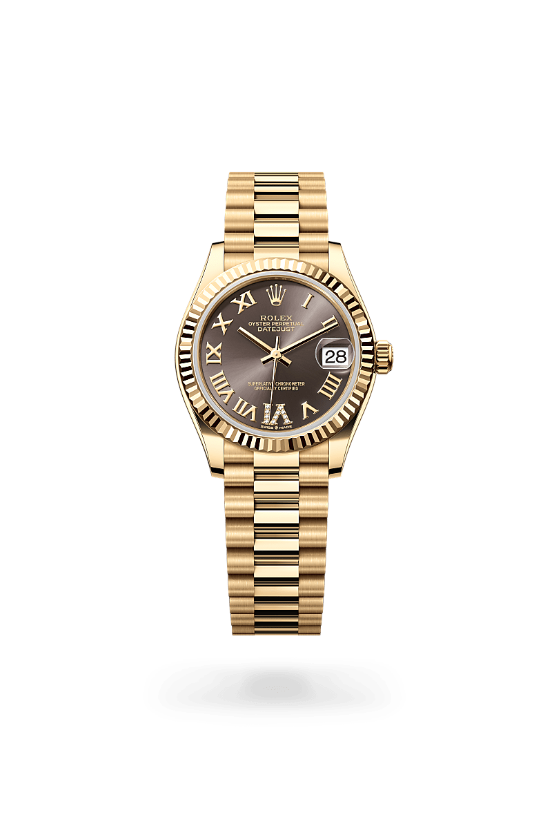 rolex Datejust in 18 kt yellow gold,  - Blakeman's Fine Jewelry