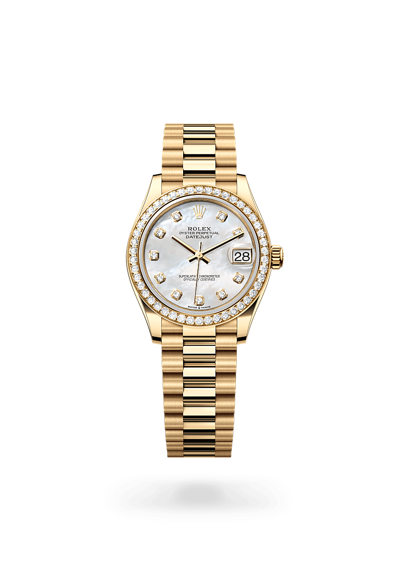 rolex Datejust in 18 kt yellow gold,  - Blakeman's Fine Jewelry