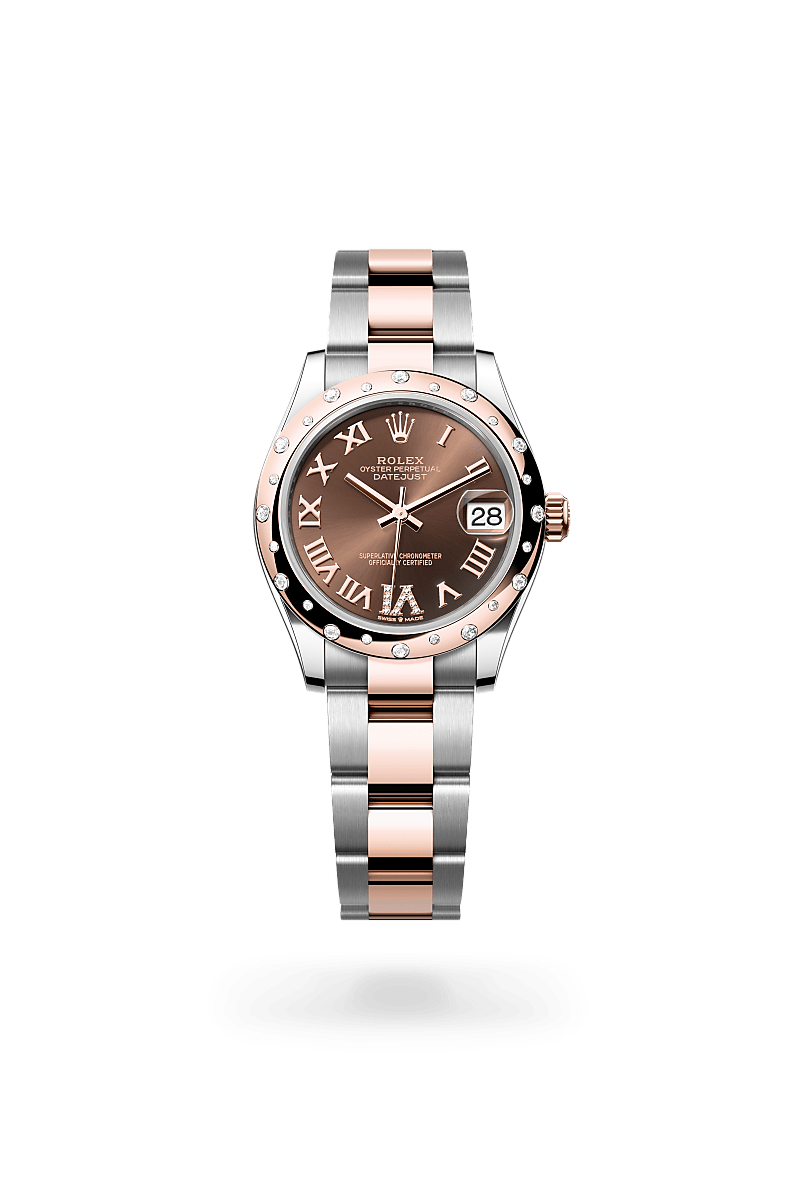 rolex Datejust in Everose Rolesor - combination of Oystersteel and Everose gold,  - Blakeman's Fine Jewelry