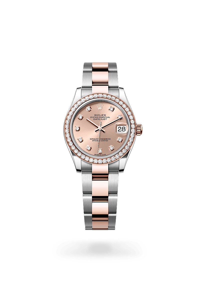 rolex Datejust in Everose Rolesor - combination of Oystersteel and Everose gold,  - Blakeman's Fine Jewelry