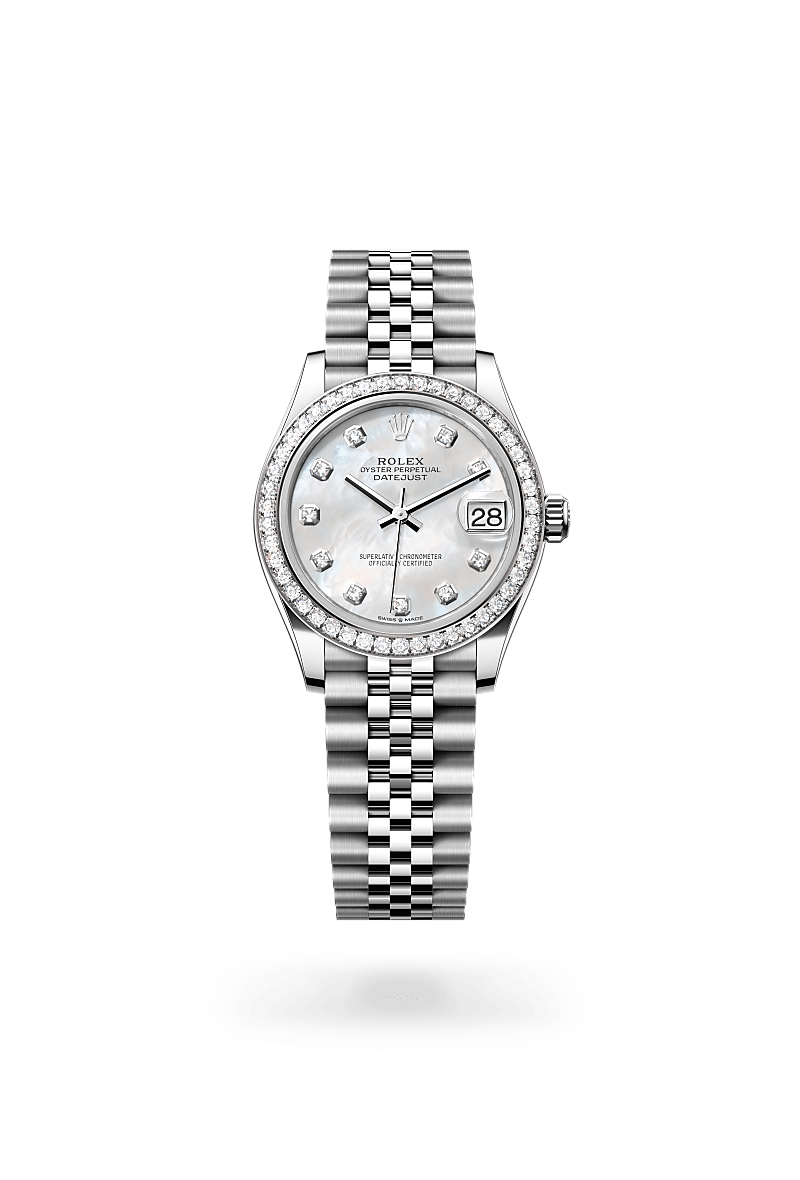 rolex Datejust in White Rolesor - combination of Oystersteel and white gold,  - Blakeman's Fine Jewelry