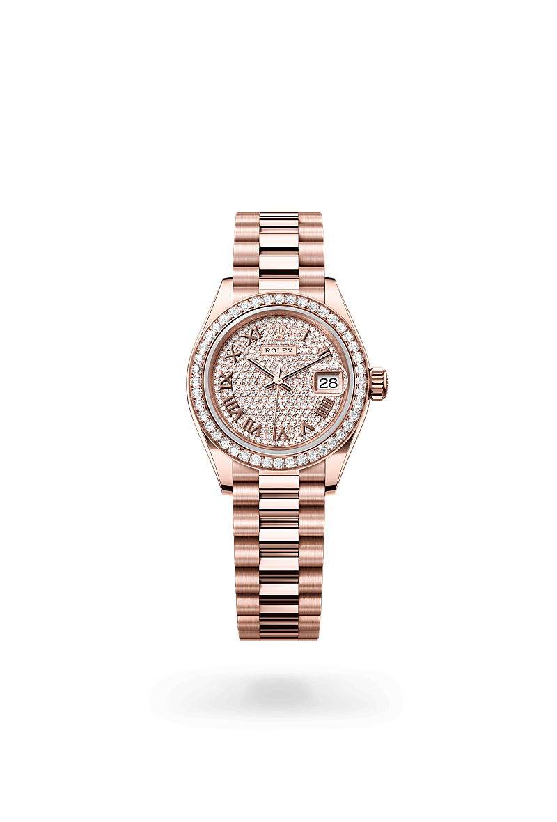 rolex Lady-Datejust in 18 kt Everose gold,  - Blakeman's Fine Jewelry