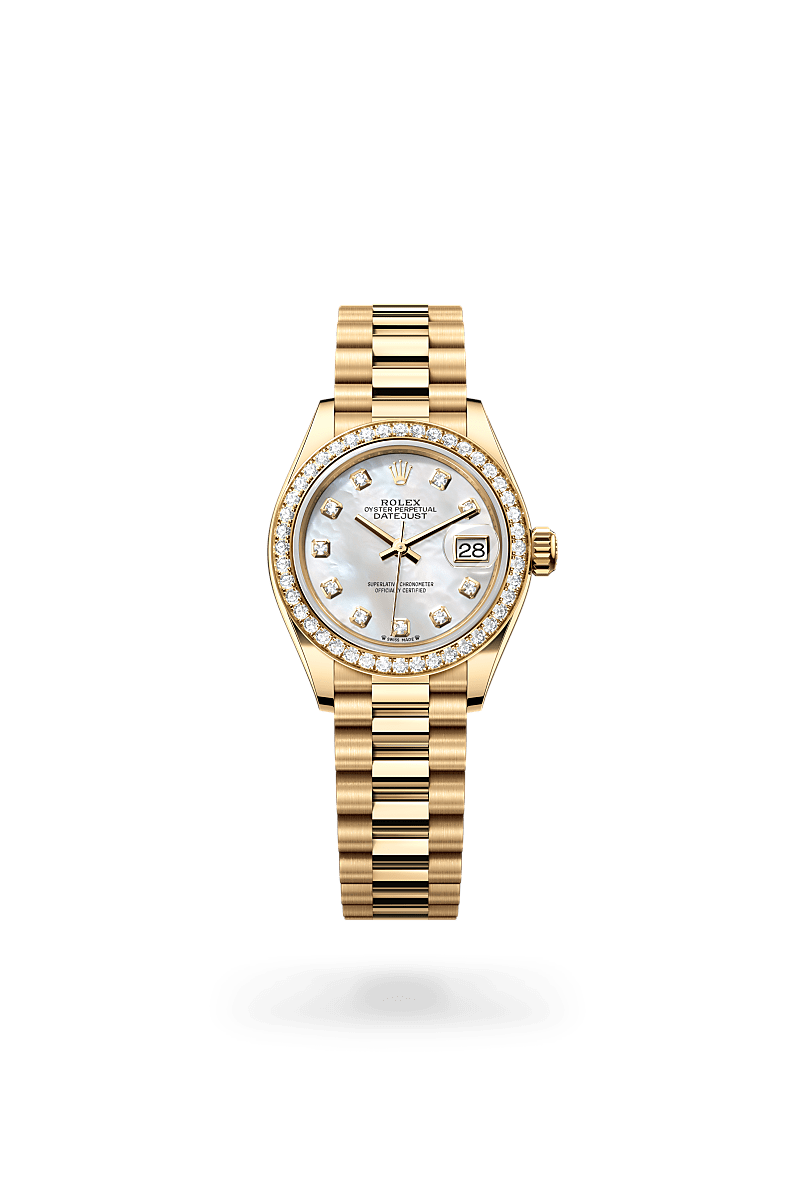 rolex Lady-Datejust in 18 kt yellow gold,  - Blakeman's Fine Jewelry