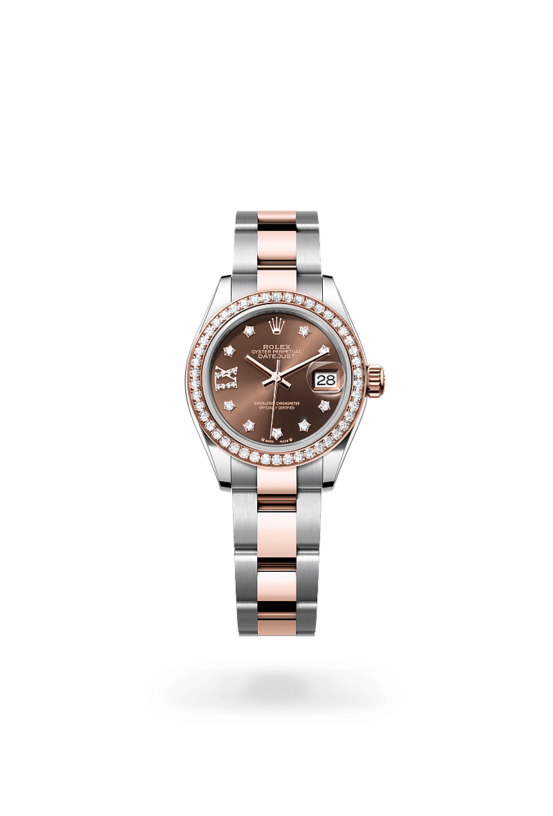 rolex Lady-Datejust in Everose Rolesor - combination of Oystersteel and Everose gold,  - Blakeman's Fine Jewelry