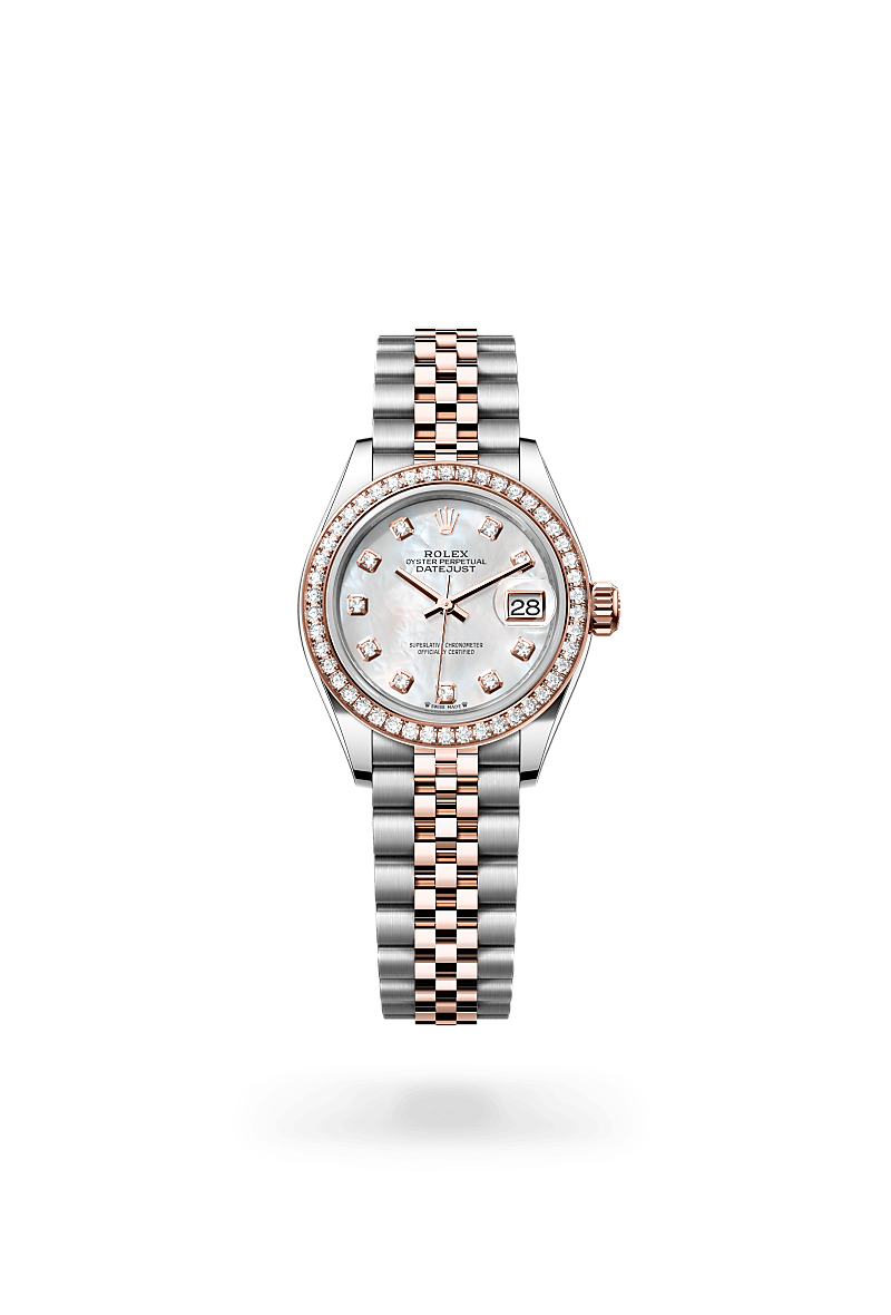 rolex Lady-Datejust in Everose Rolesor - combination of Oystersteel and Everose gold,  - Blakeman's Fine Jewelry