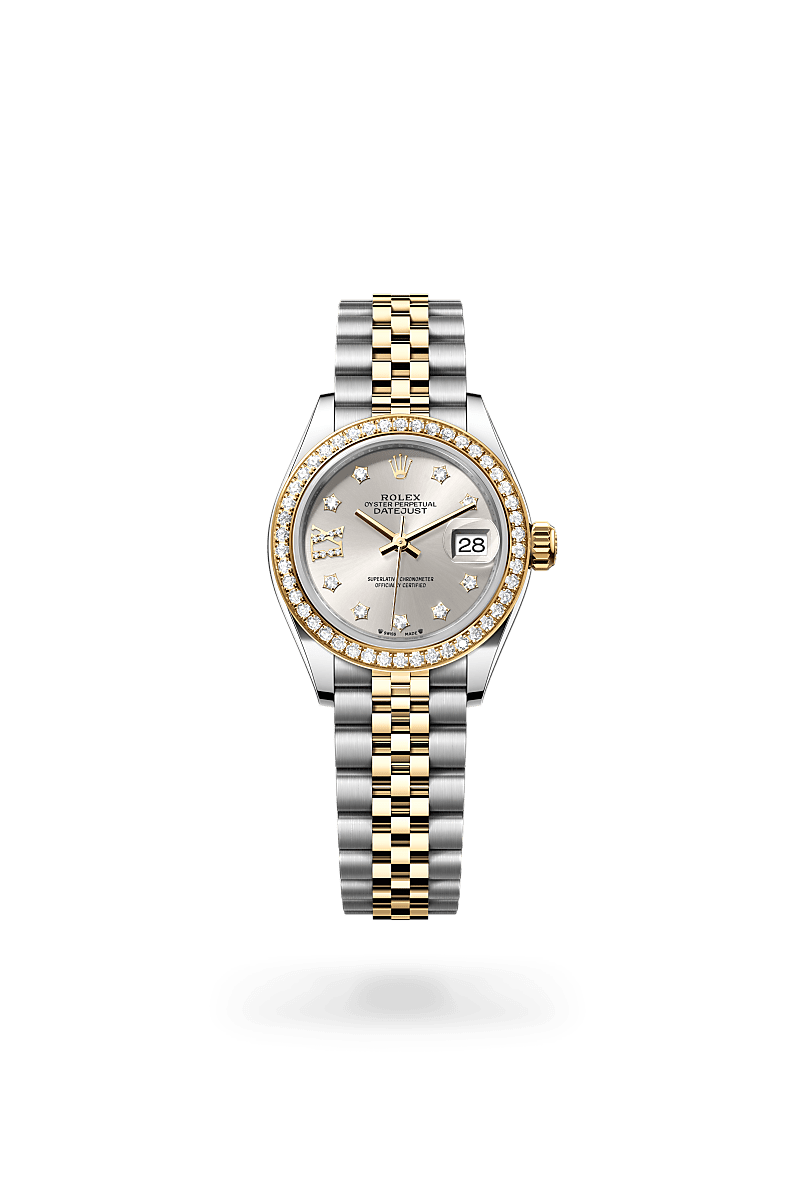 rolex Lady-Datejust in Yellow Rolesor - combination of Oystersteel and yellow gold,  - Blakeman's Fine Jewelry