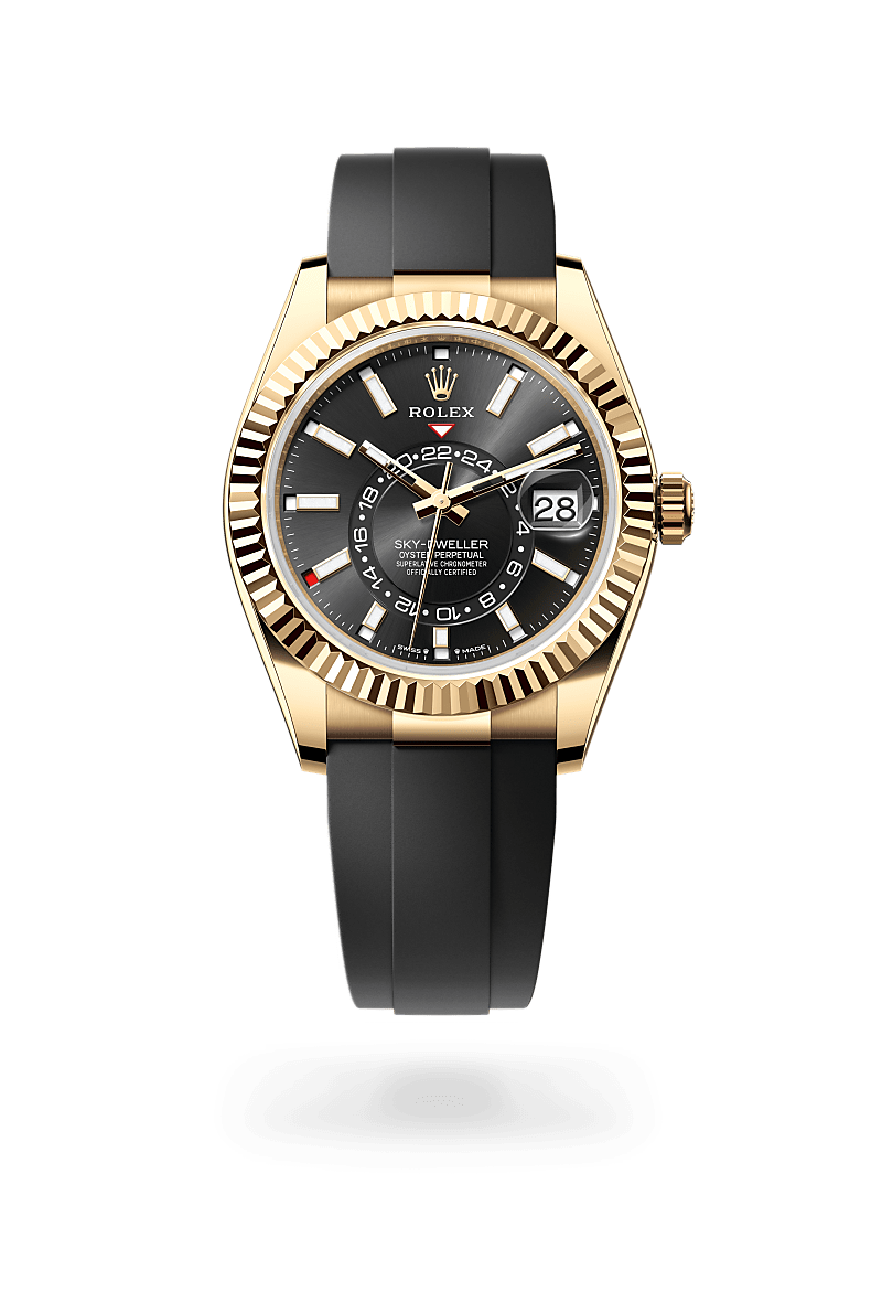 rolex Sky-Dweller in 18 kt yellow gold,  - Blakeman's Fine Jewelry