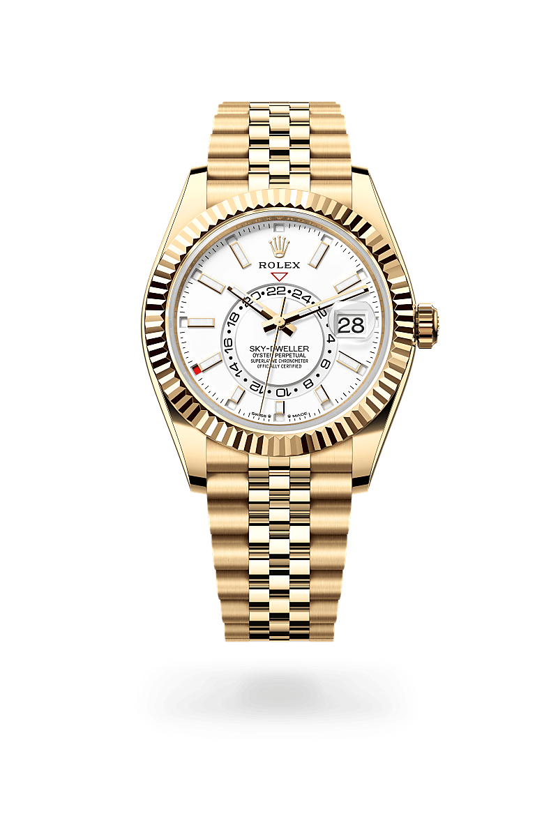 rolex Sky-Dweller in 18 kt yellow gold,  - Blakeman's Fine Jewelry